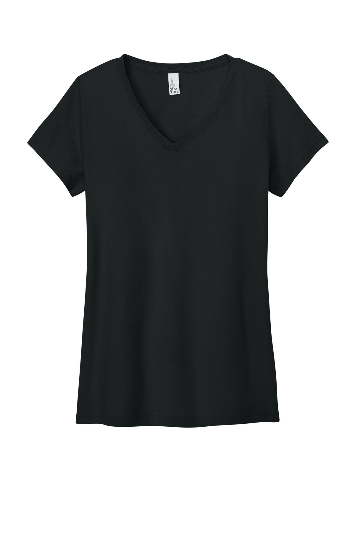 District Women's The Concert Tee V-Neck. DT5002 (Choose Your Design)