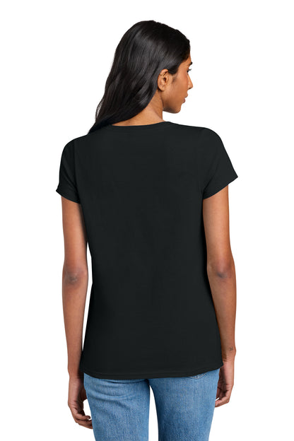 District Women's The Concert Tee V-Neck. DT5002 (Choose Your Design)