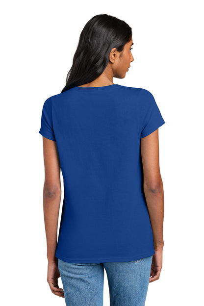 District Women's The Concert Tee V-Neck. DT5002 (Choose Your Design)
