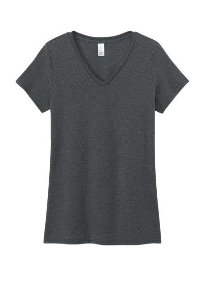 District Women's The Concert Tee V-Neck. DT5002 (Choose Your Design)
