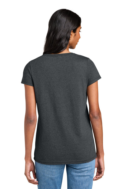 District Women's The Concert Tee V-Neck. DT5002 (Choose Your Design)