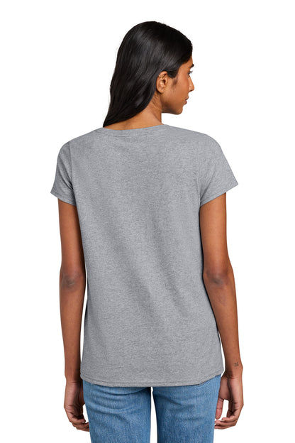 District Women's The Concert Tee V-Neck. DT5002 (Choose Your Design)