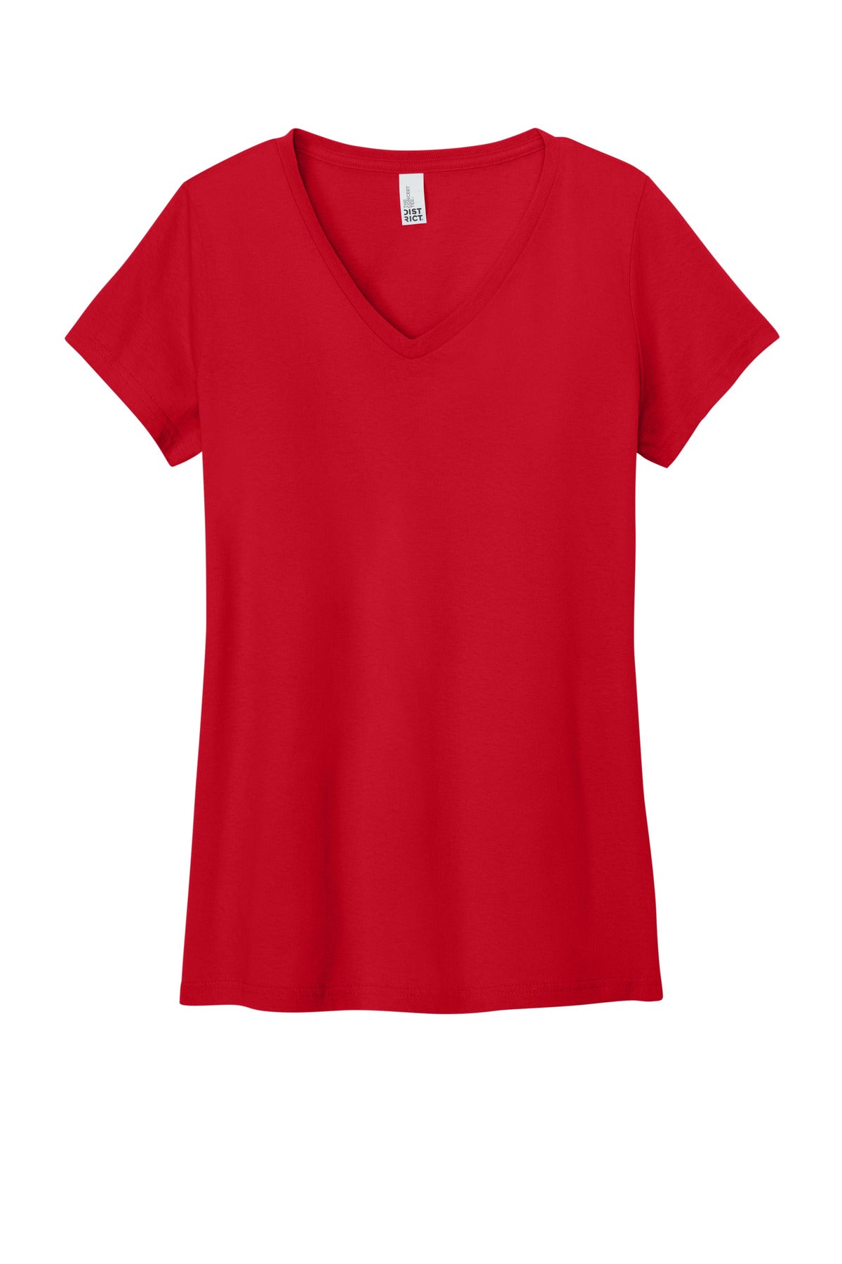 District Women's The Concert Tee V-Neck. DT5002 (Choose Your Design)