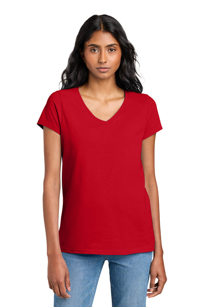District Women's The Concert Tee V-Neck. DT5002 (Choose Your Design)