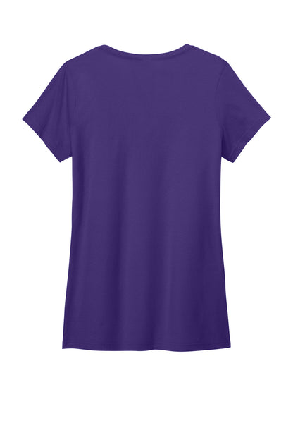 District Women's The Concert Tee V-Neck. DT5002 (Choose Your Design)