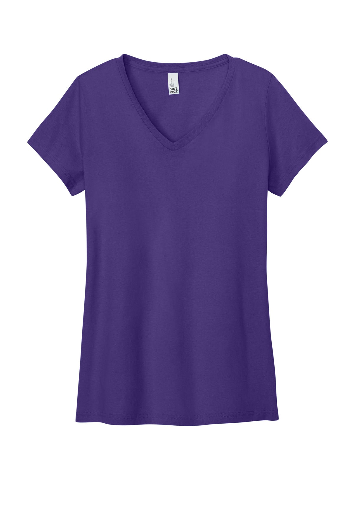 District Women's The Concert Tee V-Neck. DT5002 (Choose Your Design)