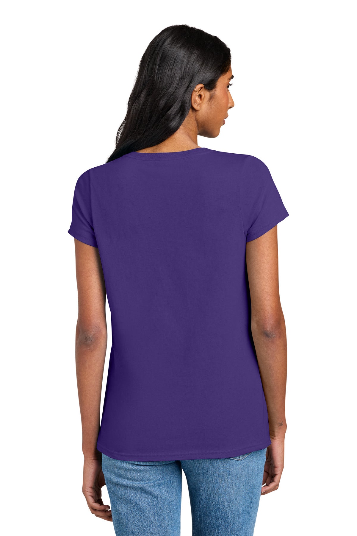 District Women's The Concert Tee V-Neck. DT5002 (Choose Your Design)
