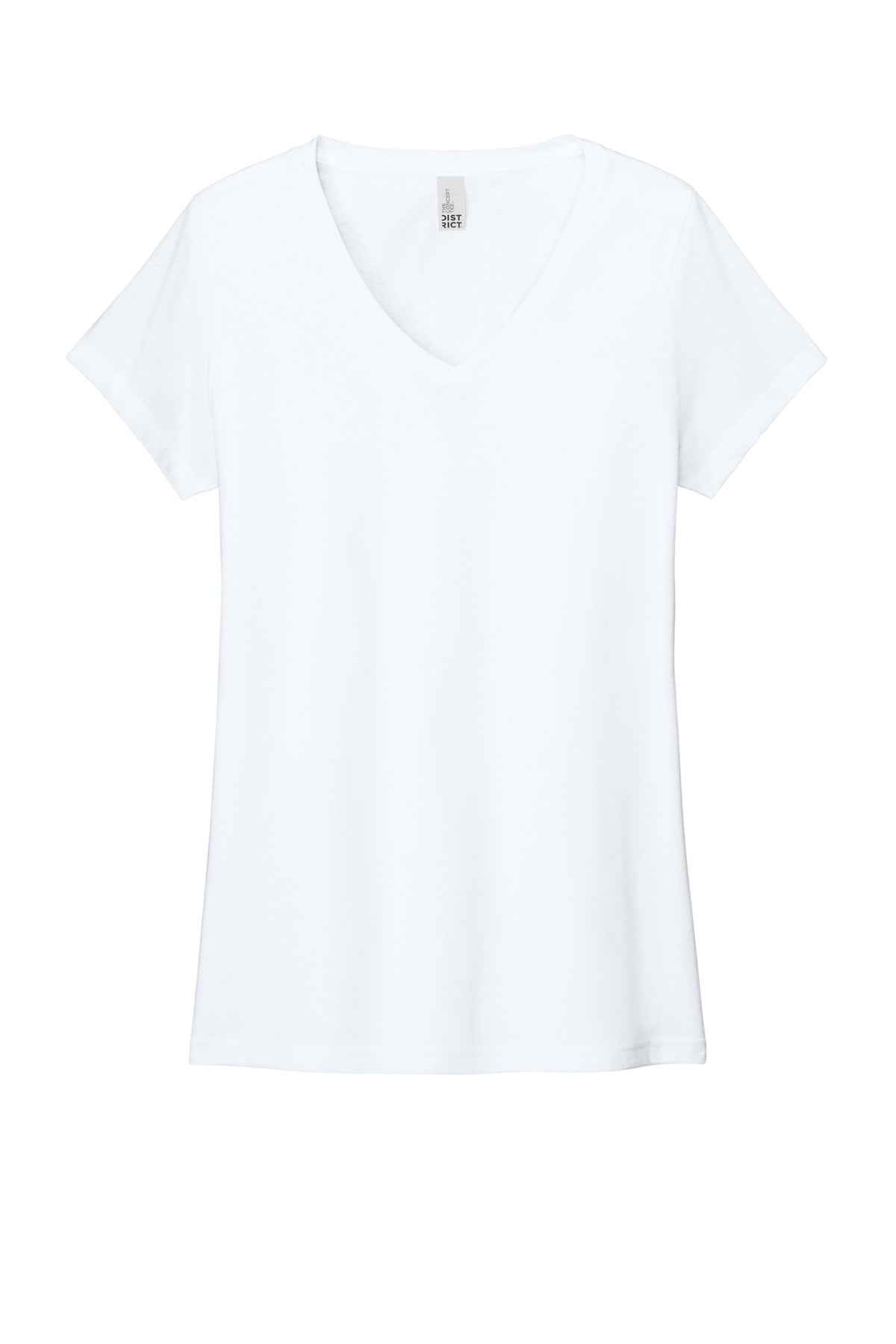 District Women's The Concert Tee V-Neck. DT5002 (Choose Your Design)