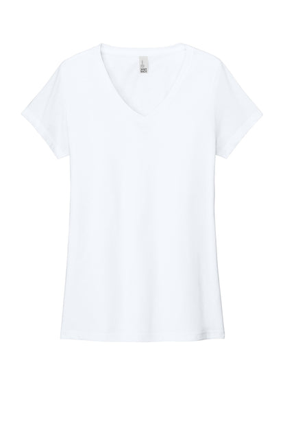 District Women's The Concert Tee V-Neck. DT5002 (Choose Your Design)