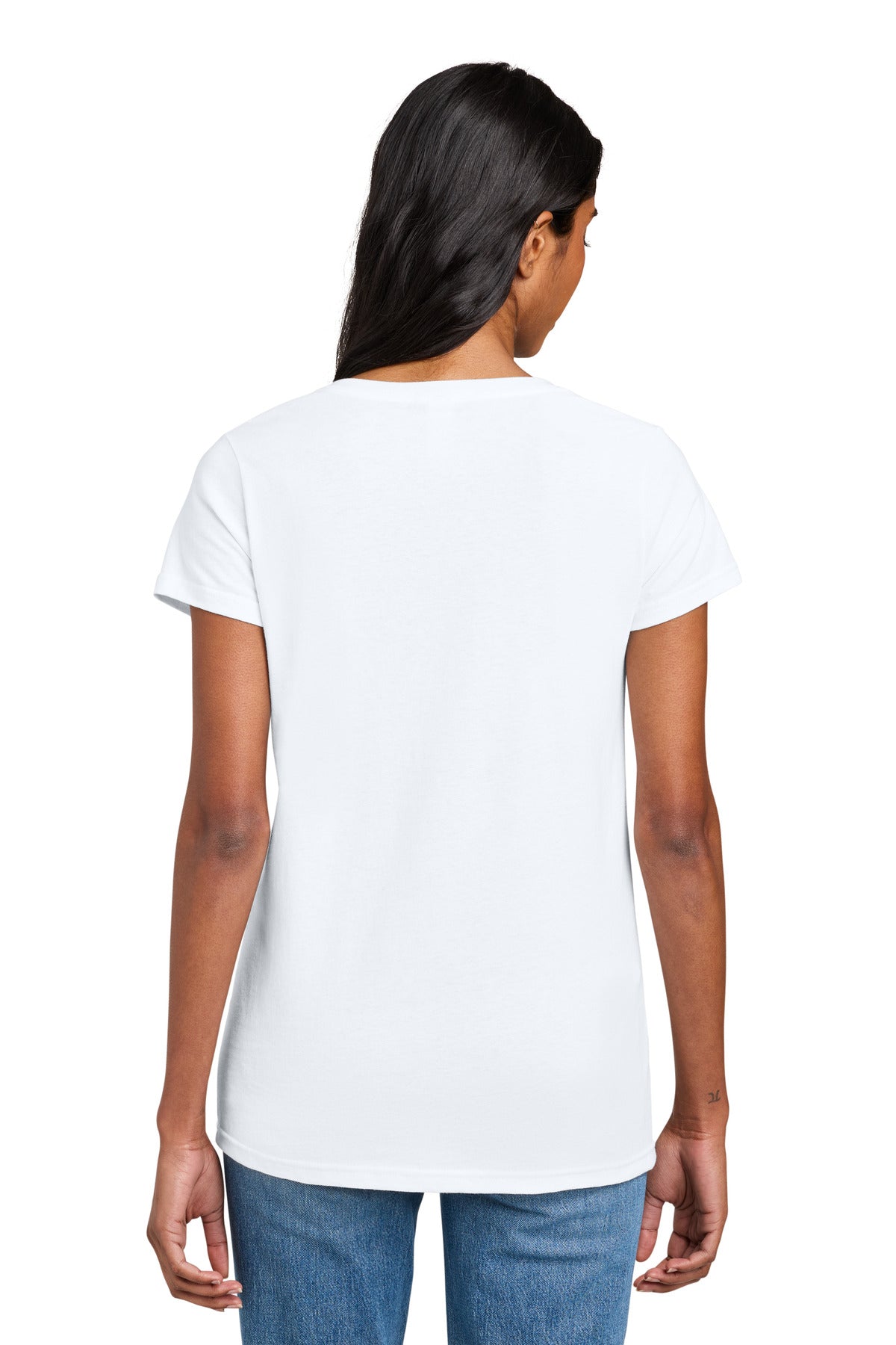 District Women's The Concert Tee V-Neck. DT5002 (Choose Your Design)