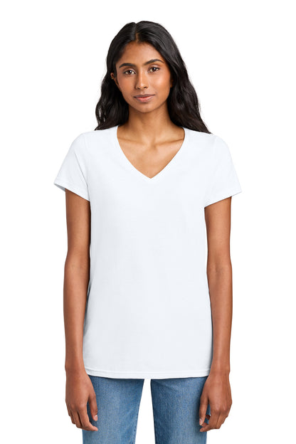 District Women's The Concert Tee V-Neck. DT5002 (Choose Your Design)