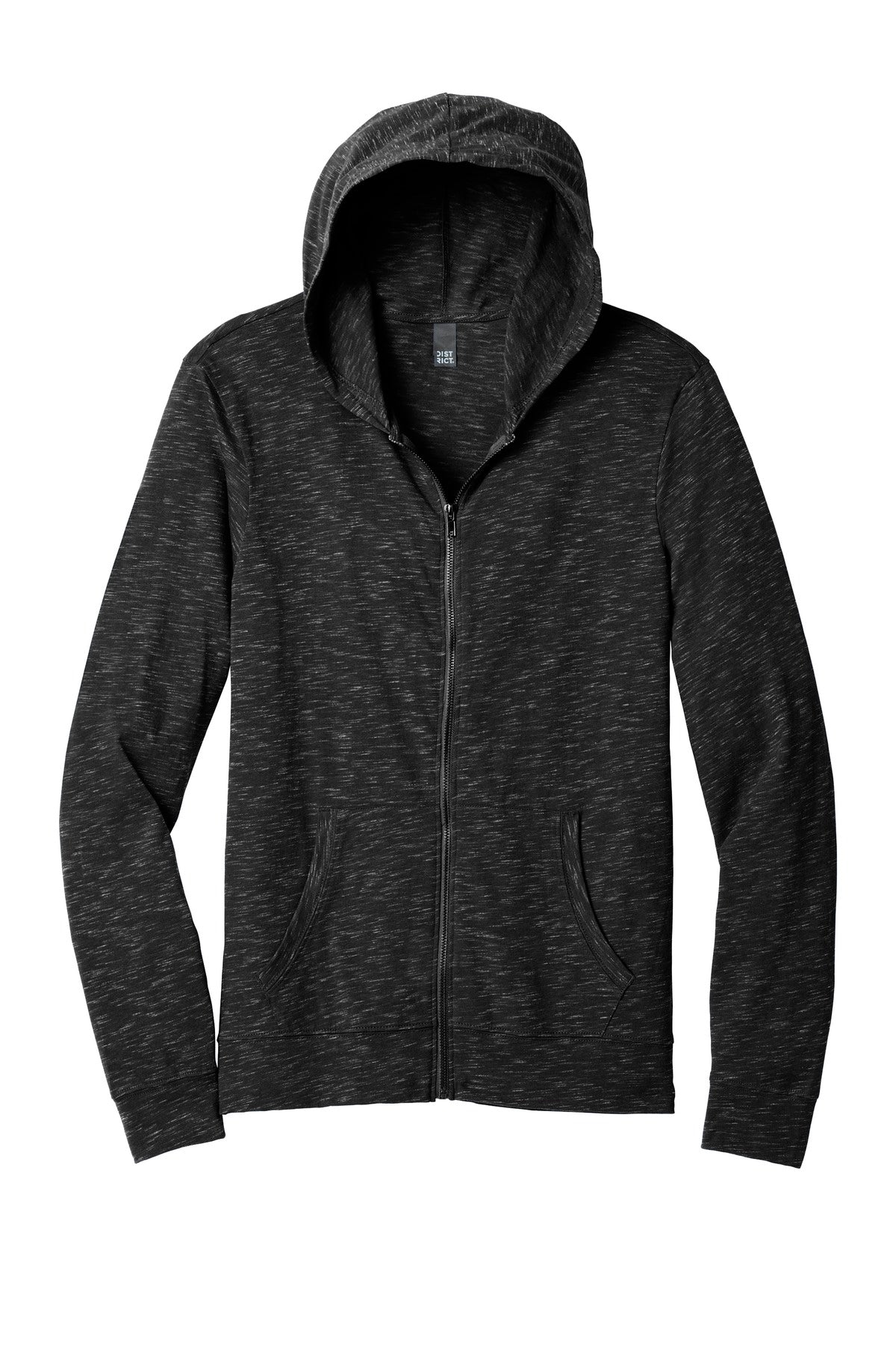 District Medal Full-Zip Hoodie. DT565 (Choose Your Design)