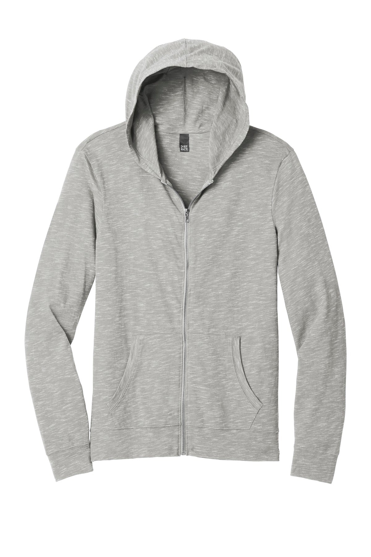 District Medal Full-Zip Hoodie. DT565 (Choose Your Design)