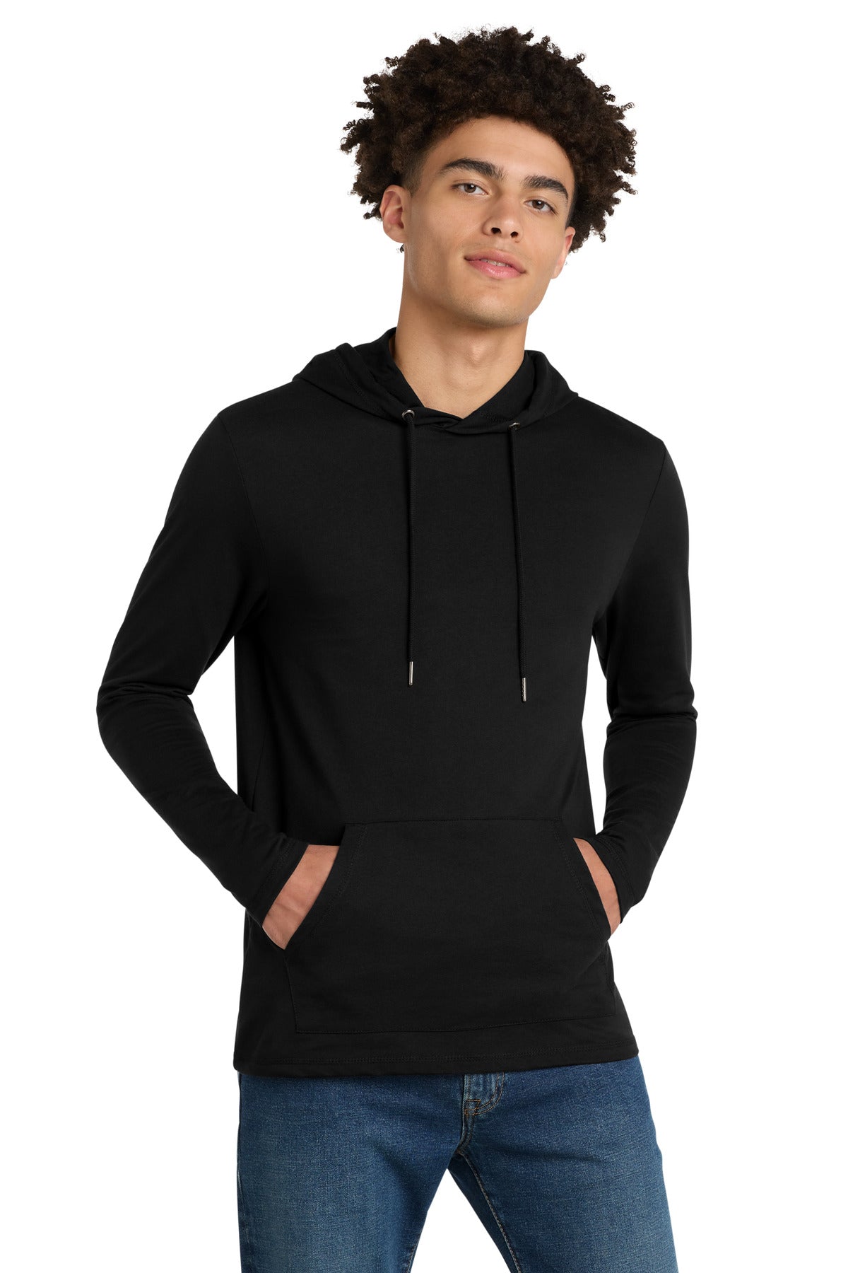 District Featherweight French Terry Hoodie. DT571 (Choose Your Design)