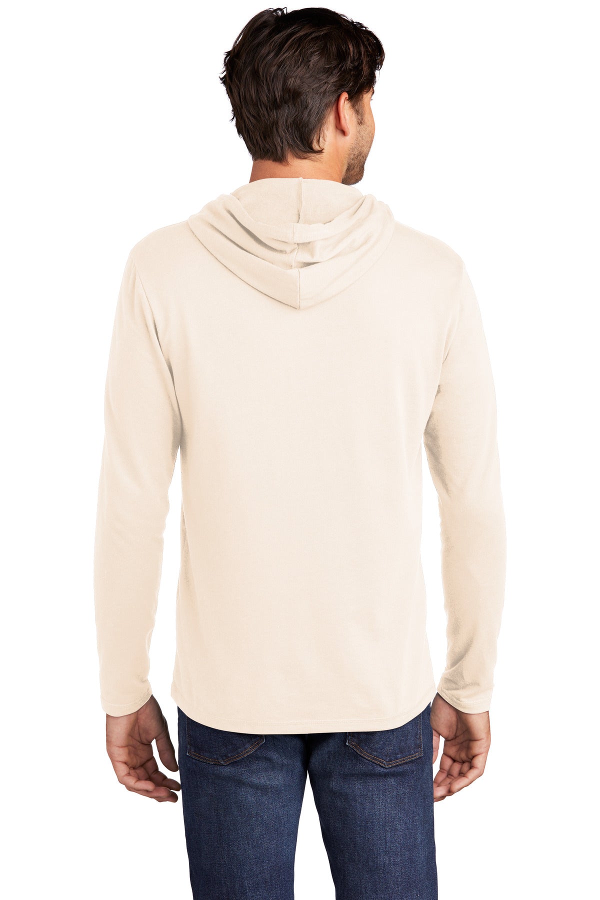 District Featherweight French Terry Hoodie. DT571 (Choose Your Design)