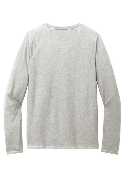 District Featherweight French Terry Long Sleeve Crewneck. DT572 (Choose Your Design)