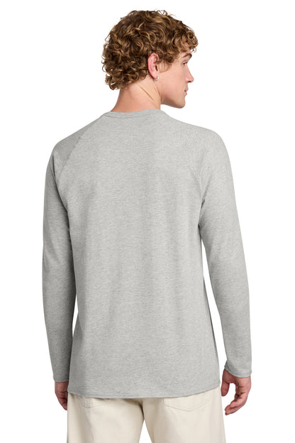 District Featherweight French Terry Long Sleeve Crewneck. DT572 (Choose Your Design)