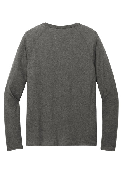 District Featherweight French Terry Long Sleeve Crewneck. DT572 (Choose Your Design)