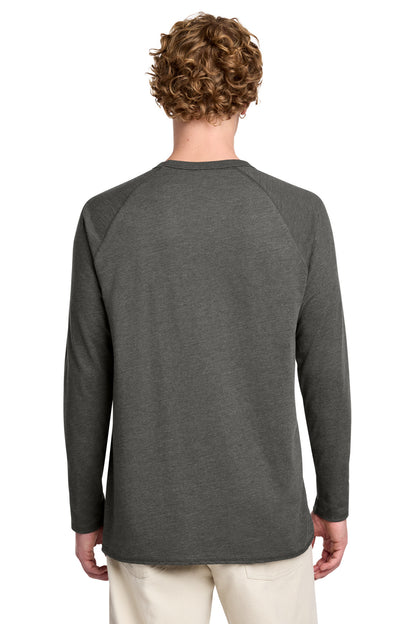District Featherweight French Terry Long Sleeve Crewneck. DT572 (Choose Your Design)