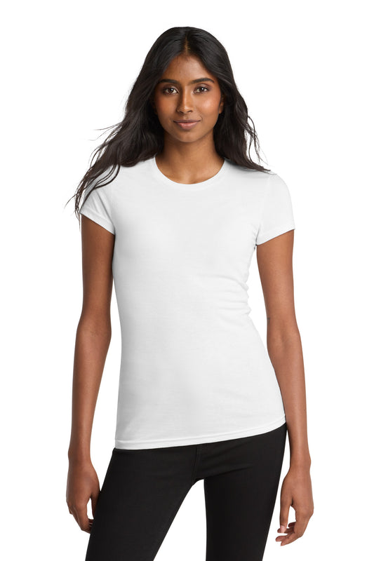 District Women's Fitted Very Important Tee. DT6001 (Choose Your Design)