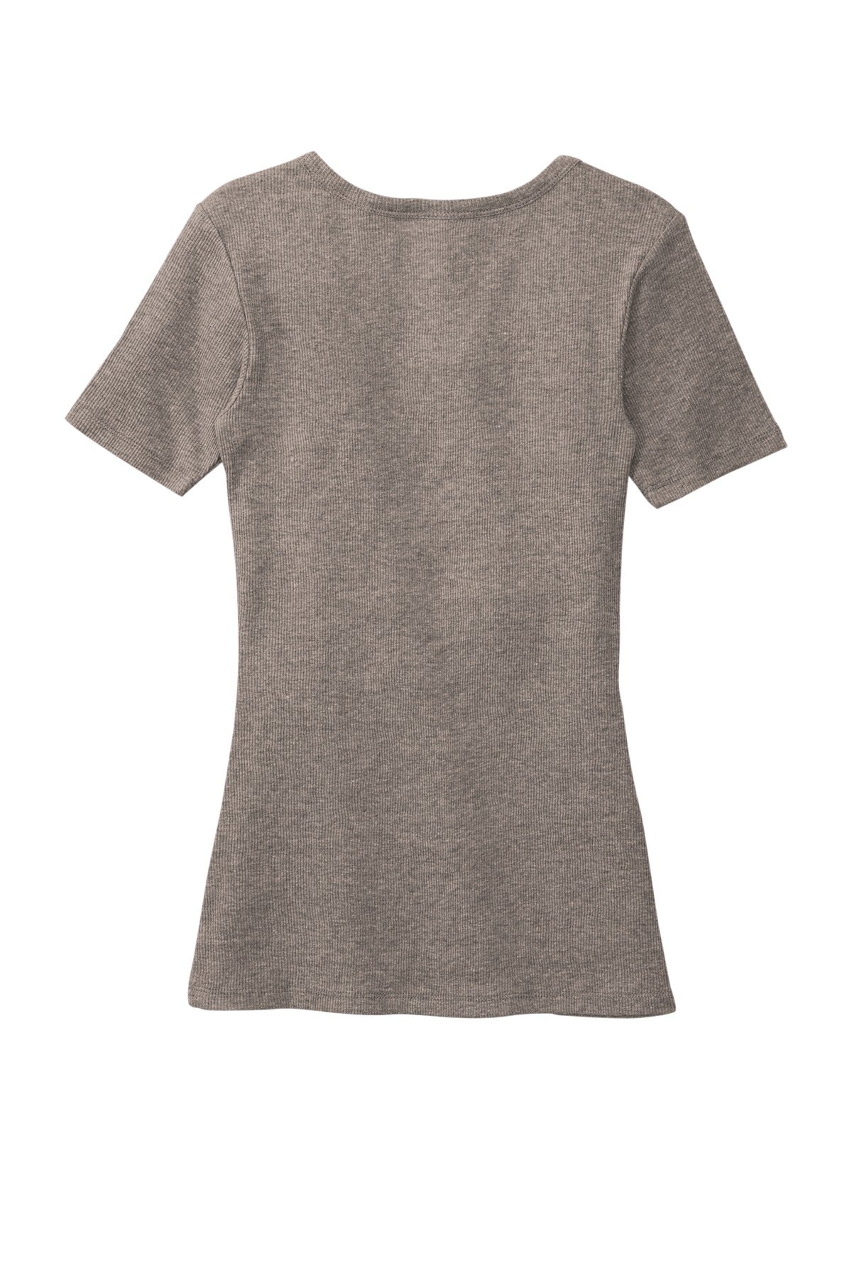 District Women's V.I.T.Rib Scoop Neck Tee. DT6020 (Choose Your Design)