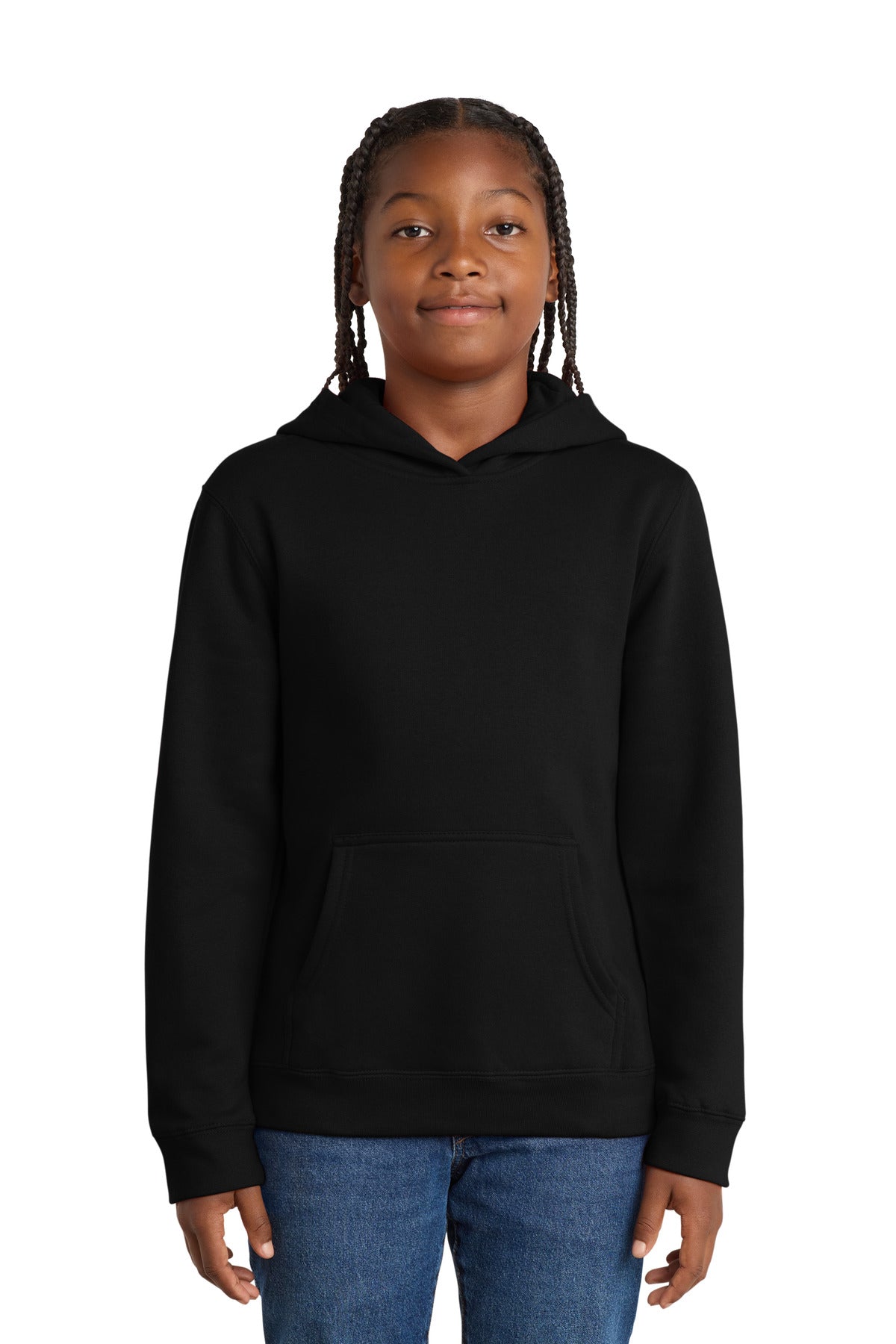 District Youth V.I.T.Fleece Hoodie. DT6100Y (Choose Your Design)