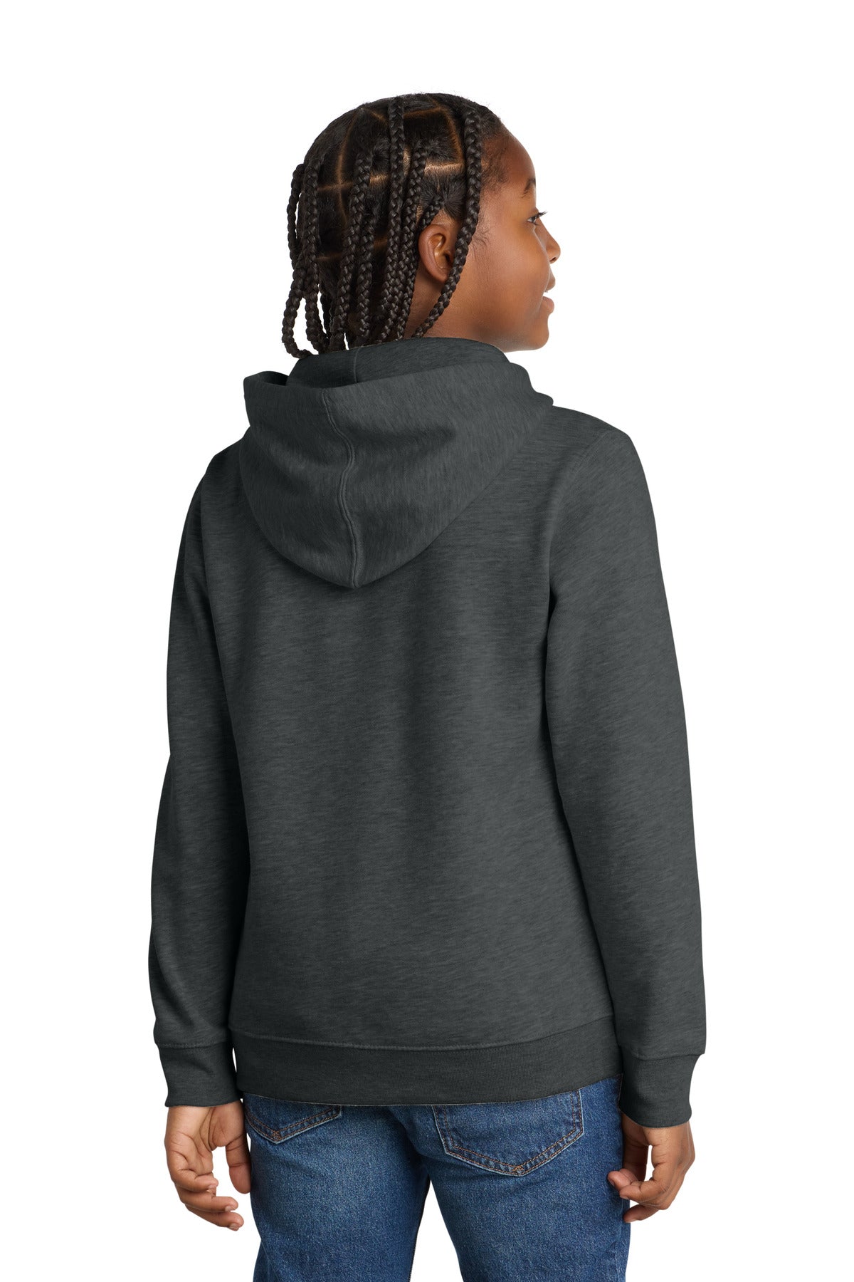District Youth V.I.T.Fleece Hoodie. DT6100Y (Choose Your Design)