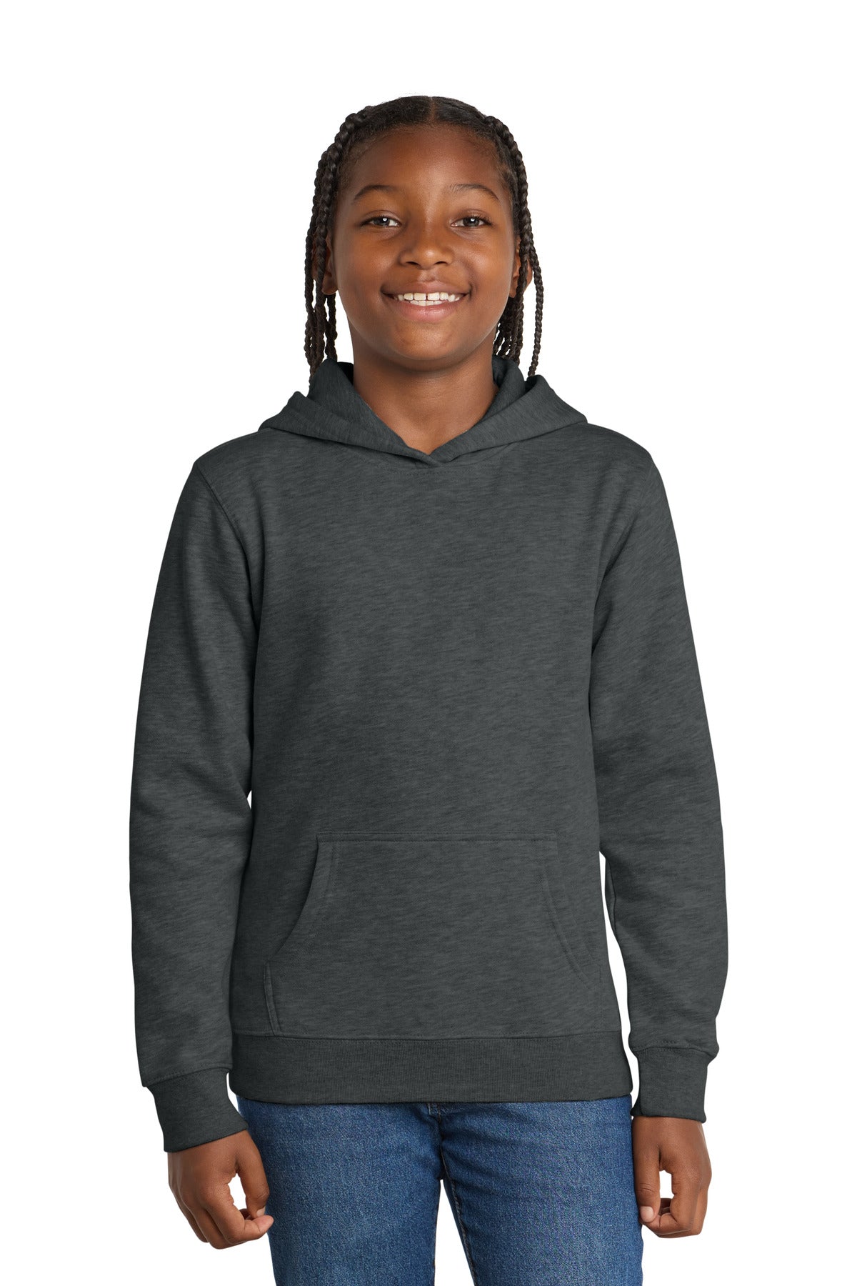 District Youth V.I.T.Fleece Hoodie. DT6100Y (Choose Your Design)
