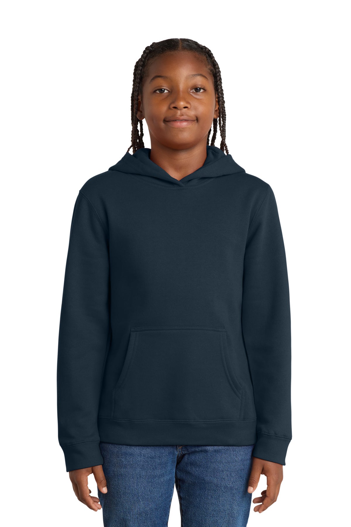 District Youth V.I.T.Fleece Hoodie. DT6100Y (Choose Your Design)
