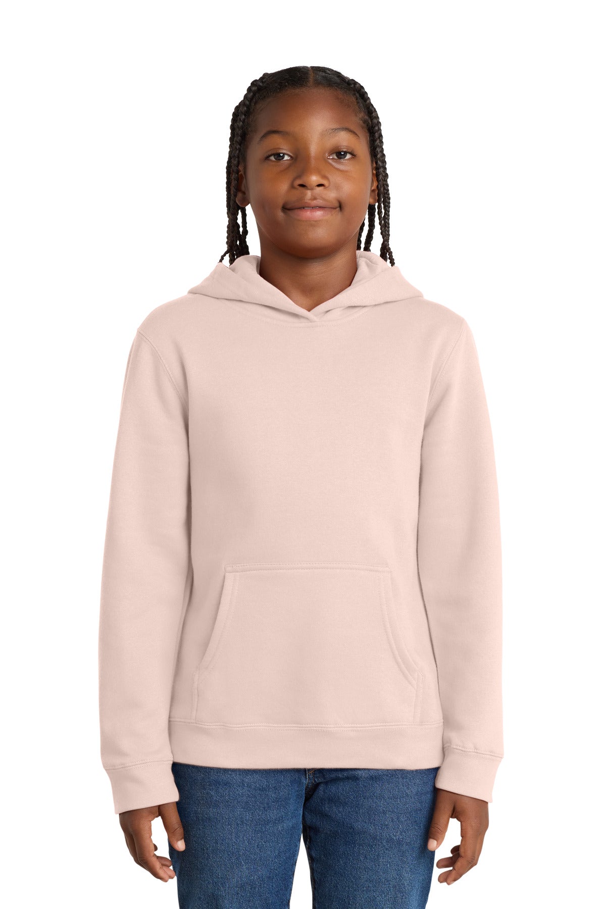 District Youth V.I.T.Fleece Hoodie. DT6100Y (Choose Your Design)