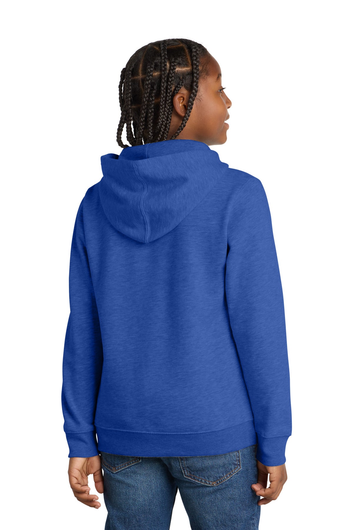 District Youth V.I.T.Fleece Hoodie. DT6100Y (Choose Your Design)
