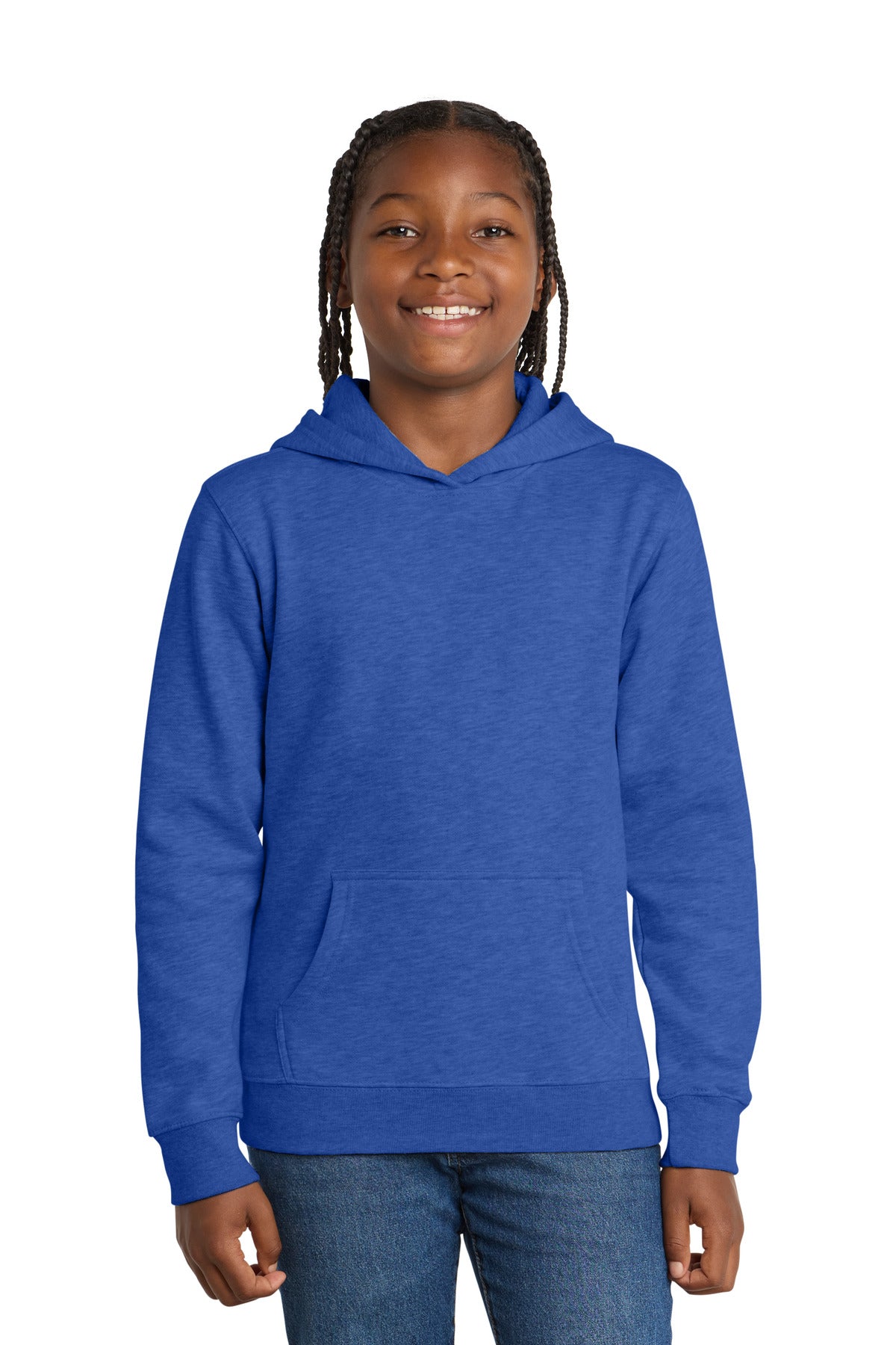 District Youth V.I.T.Fleece Hoodie. DT6100Y (Choose Your Design)