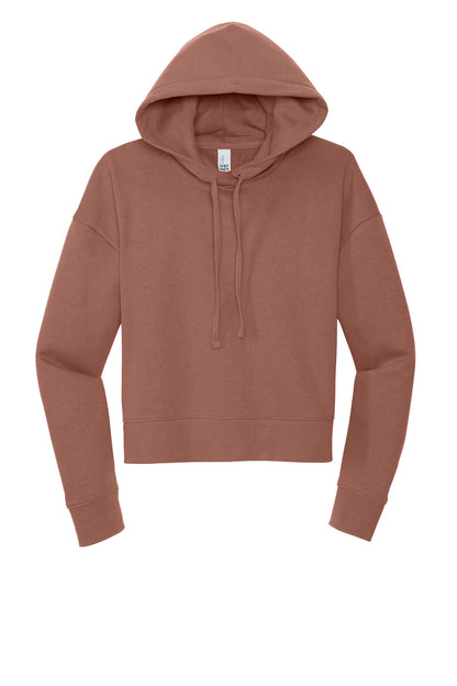 District Women's V.I.T. Fleece Hoodie. DT6101 (Choose Your Design)