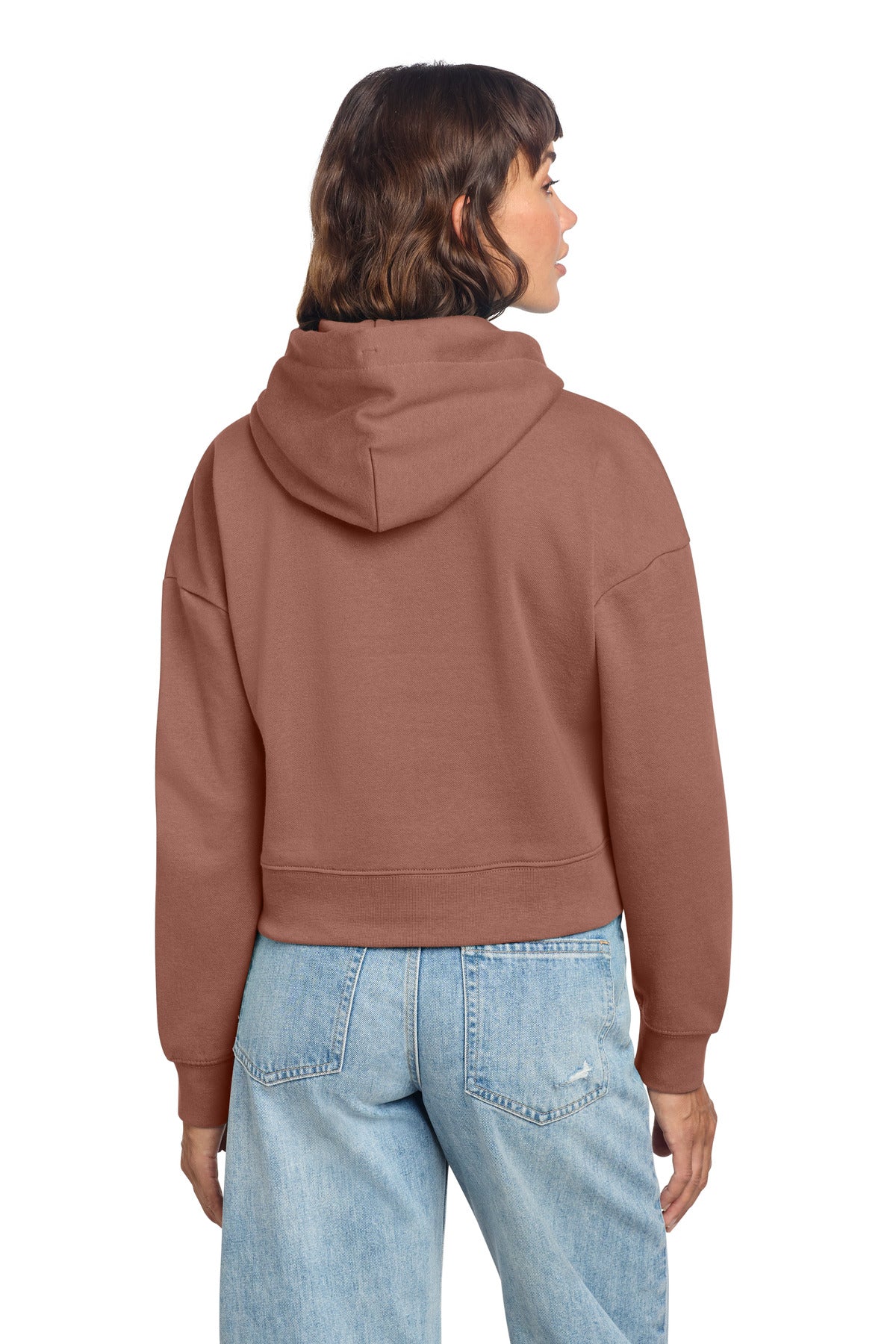District Women's V.I.T. Fleece Hoodie. DT6101 (Choose Your Design)
