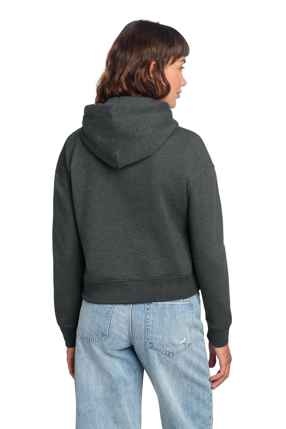 District Women's V.I.T. Fleece Hoodie. DT6101 (Choose Your Design)