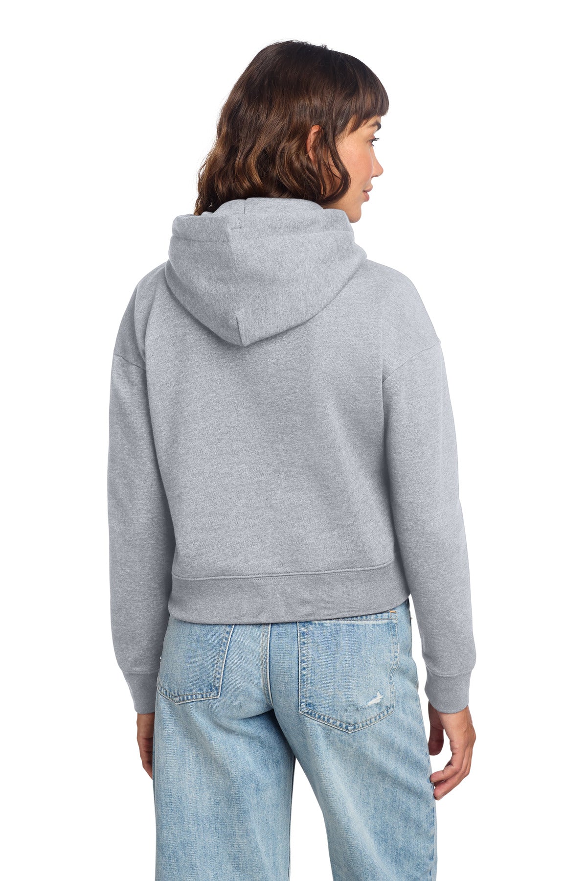 District Women's V.I.T. Fleece Hoodie. DT6101 (Choose Your Design)