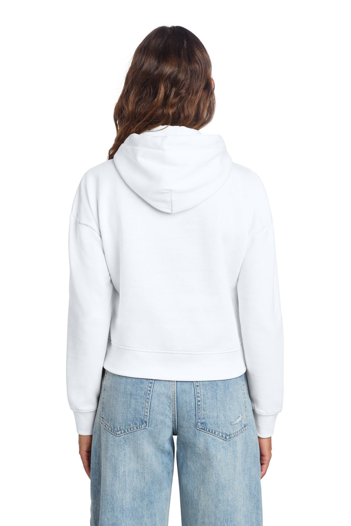 District Women's V.I.T. Fleece Hoodie. DT6101 (Choose Your Design)