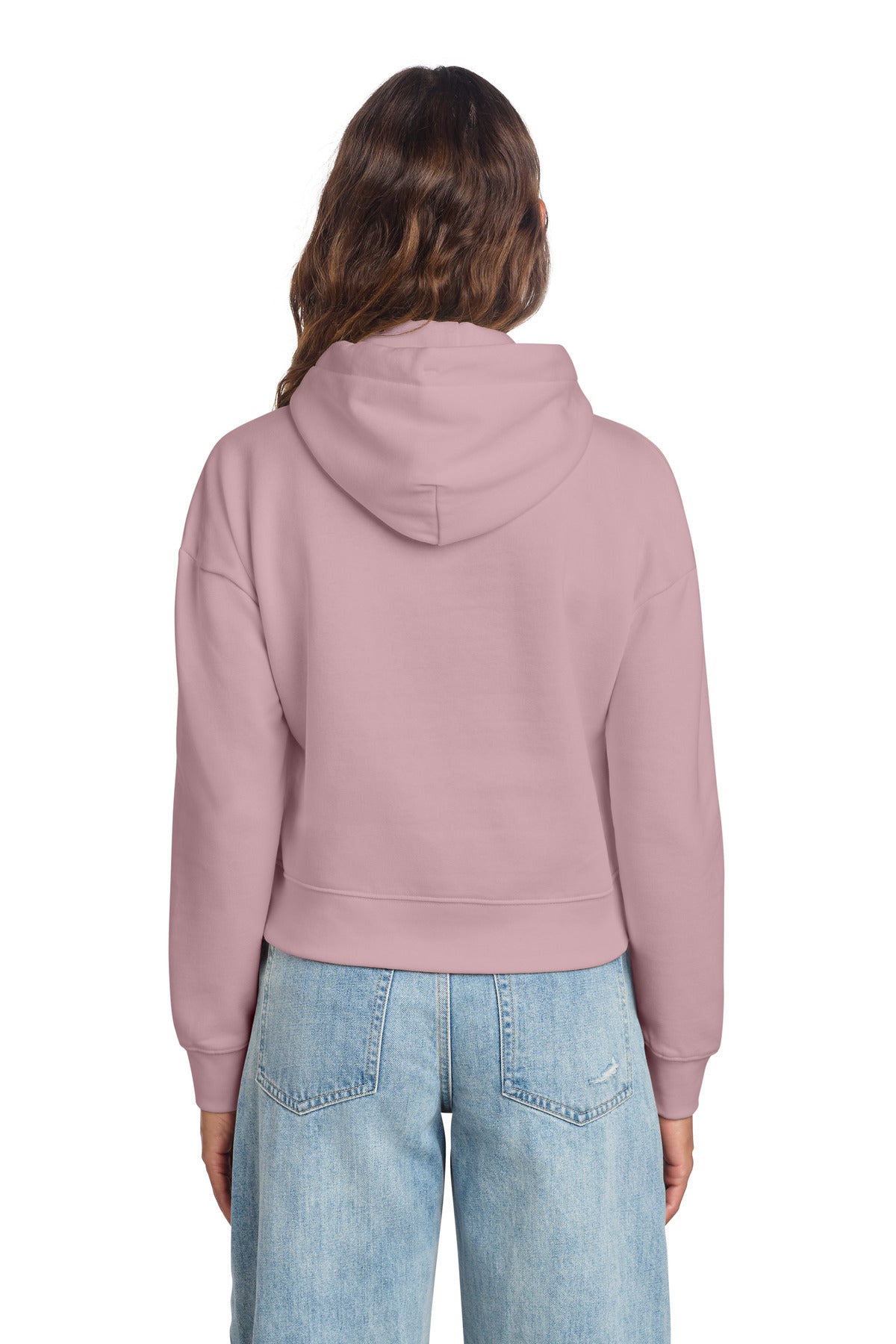 District Women's V.I.T. Fleece Hoodie. DT6101 (Choose Your Design)