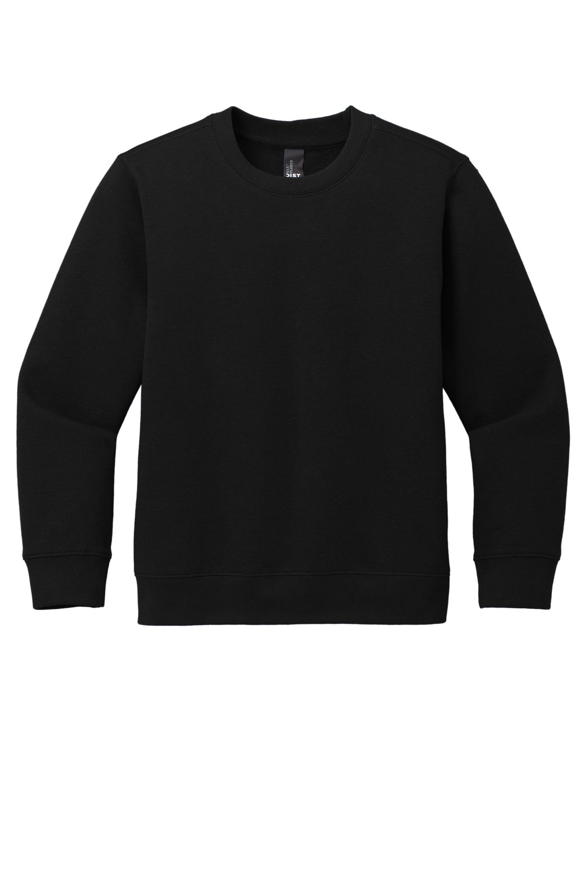 District Youth V.I.T. Fleece Crew. DT6104Y (Choose Your Design)