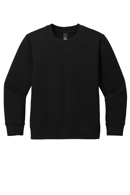 District Youth V.I.T. Fleece Crew. DT6104Y (Choose Your Design)