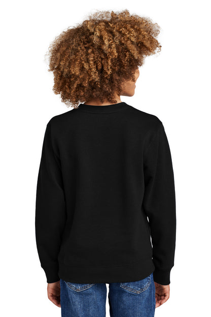 District Youth V.I.T. Fleece Crew. DT6104Y (Choose Your Design)