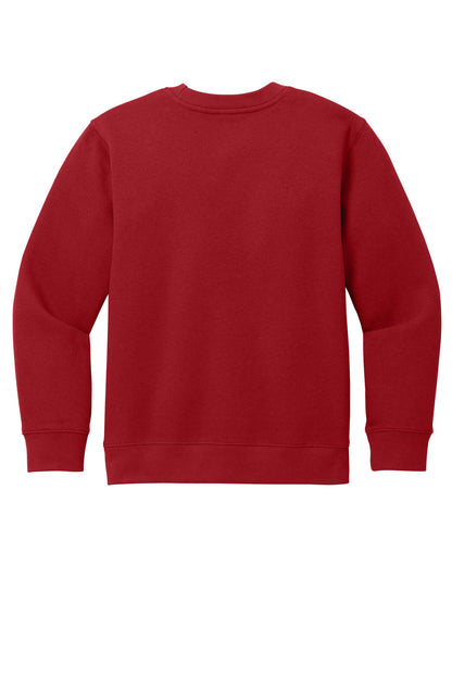District Youth V.I.T. Fleece Crew. DT6104Y (Choose Your Design)