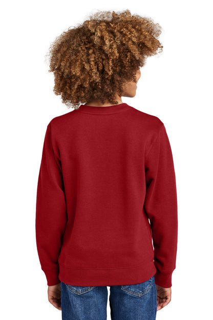 District Youth V.I.T. Fleece Crew. DT6104Y (Choose Your Design)