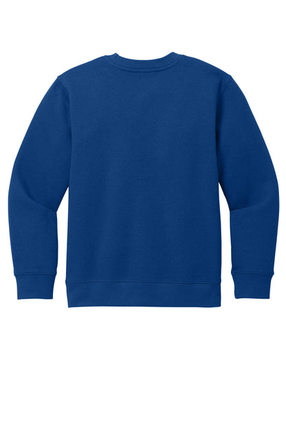 District Youth V.I.T. Fleece Crew. DT6104Y (Choose Your Design)
