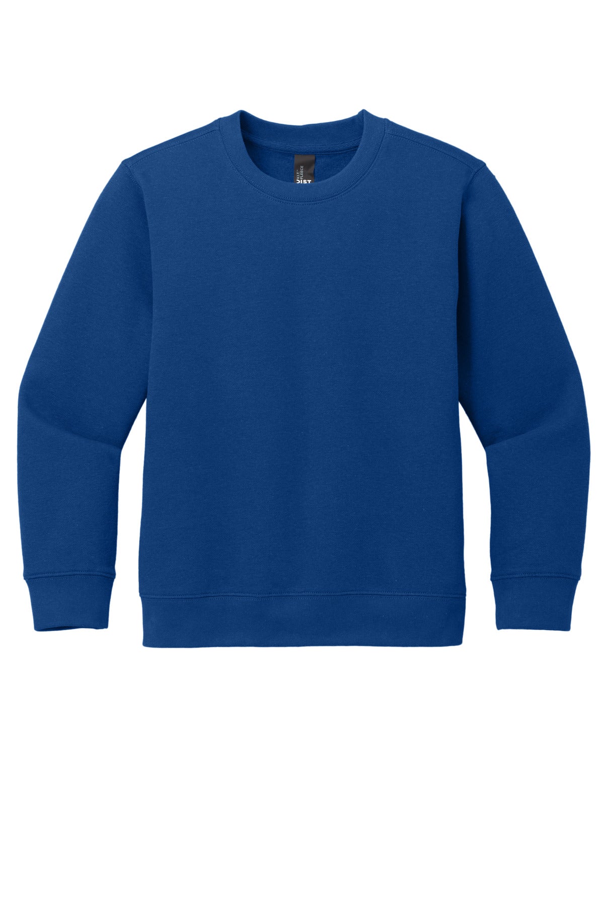 District Youth V.I.T. Fleece Crew. DT6104Y (Choose Your Design)
