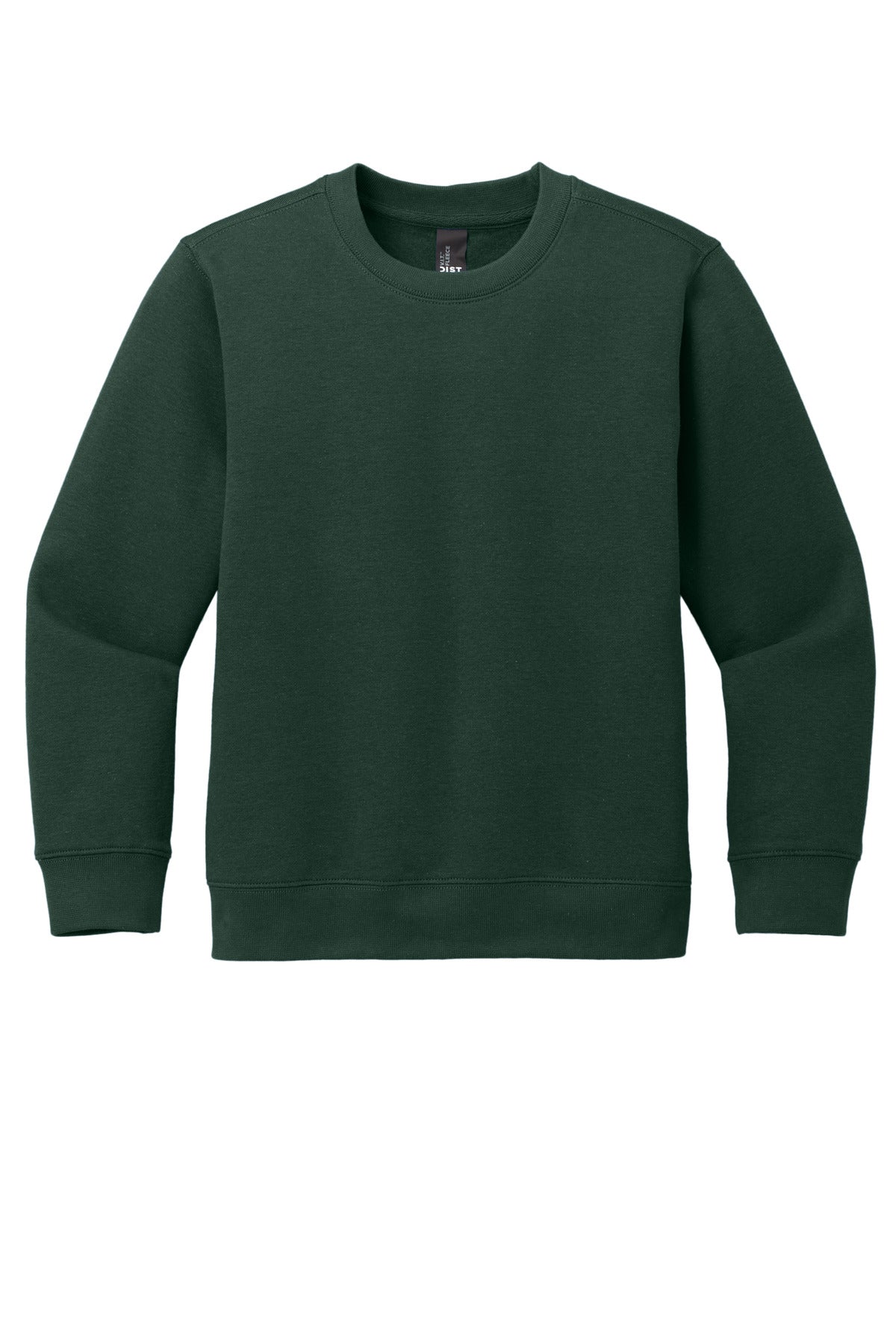 District Youth V.I.T. Fleece Crew. DT6104Y (Choose Your Design)
