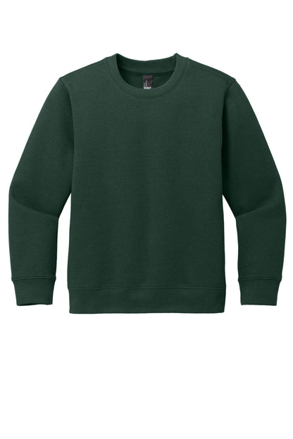 District Youth V.I.T. Fleece Crew. DT6104Y (Choose Your Design)