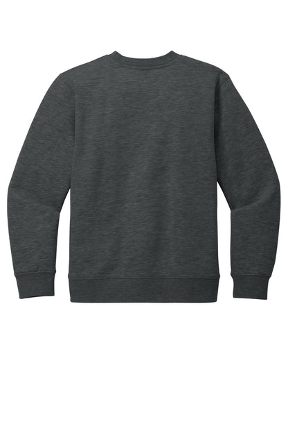 District Youth V.I.T. Fleece Crew. DT6104Y (Choose Your Design)