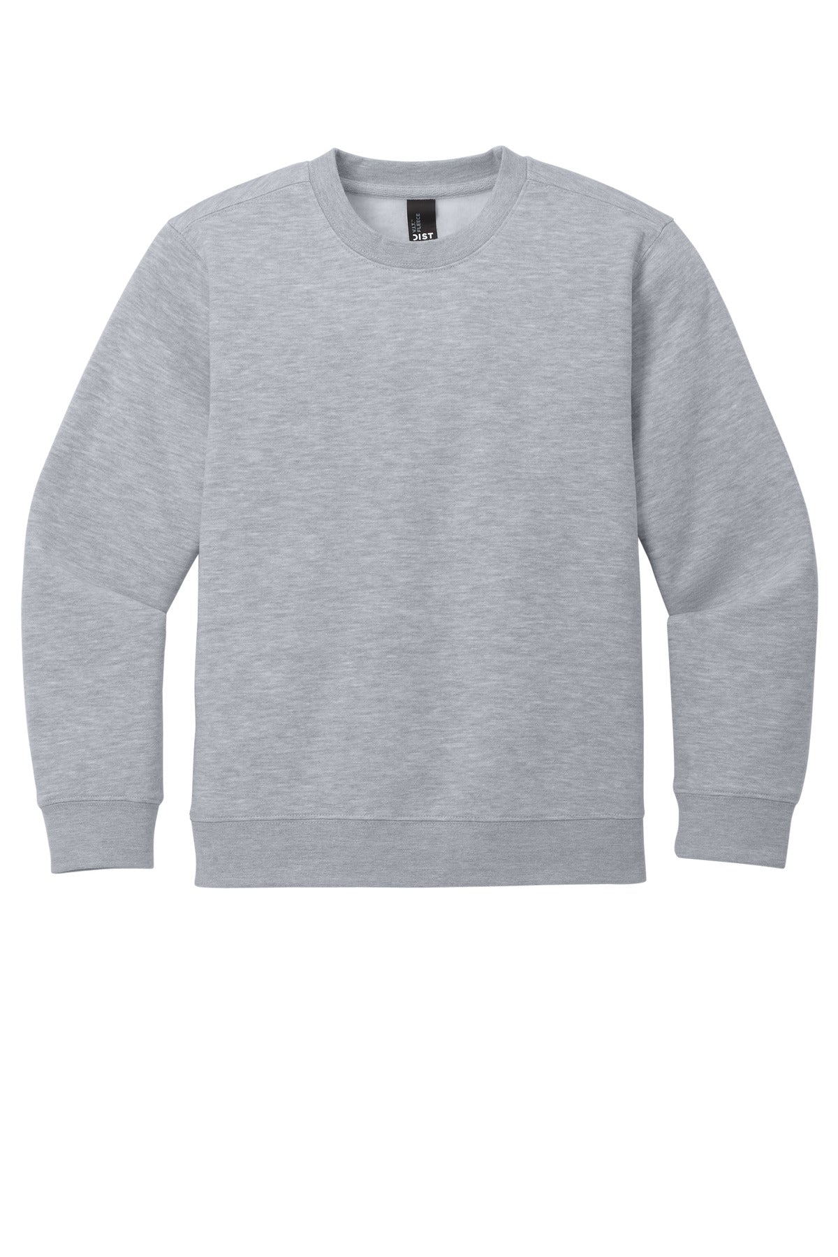 District Youth V.I.T. Fleece Crew. DT6104Y (Choose Your Design)