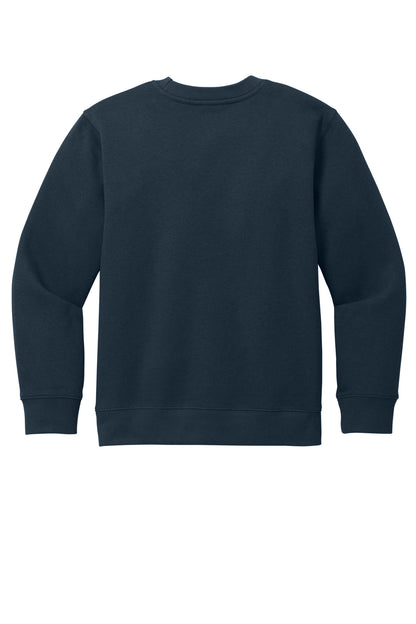 District Youth V.I.T. Fleece Crew. DT6104Y (Choose Your Design)